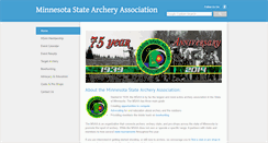 Desktop Screenshot of mnarchery.org